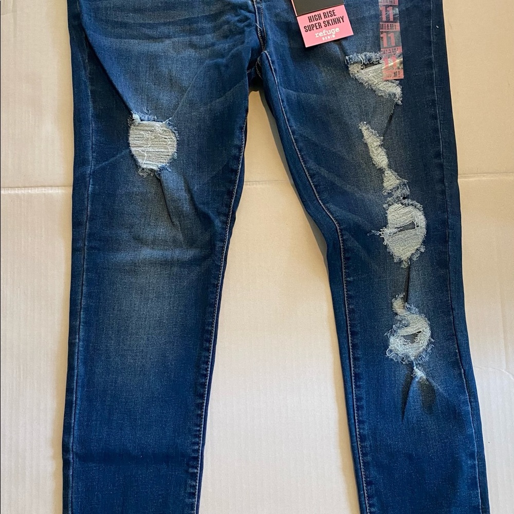NWT $39.99 Miami SZ 11 High Rise Super Skinny - Picture 3 of 14